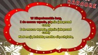 Karaoke - Płynie wisła płynie - z linią melodyczną