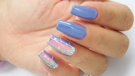 Aurora, Blue, Little Star nails art Tutorial / Cuccio Star Nail
#cuccionails