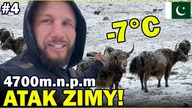 Pakistan - tego się nikt nie spodziewał.  Śnieżyca na granicy z Chinami -7 stopni