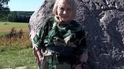 Józefowa Góra w Miednikach na Wileńszczyźnie.  Publicystka Alwida Bajor.  Juozapinės kalnas