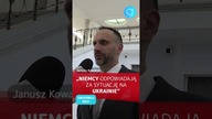 Niemcy odpowiadają za sytuację na Ukrainie - Janusz Kowalski #shorts