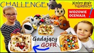 ROBIMY GOFRY ZE SŁODZIAKAMI.  Challenge.  Który gofr najlepszy? Gang Słodziaków 2