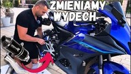 Nowy układ wydechowy DOMINATOR HP3 Exhaust YAMAHA YZF R125 2021-24 | MONTAŻ #yamaha #r125 #dominator