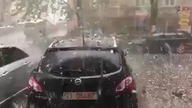 Burza z gradem sieje zniszczenie