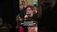 Emerytka NIE MA za co żyć! #shorts