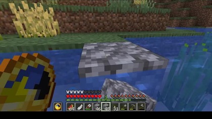 When youre building a bridge but realize you want to use a material other than cobblestone #game