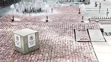 Śpiewająca Fontanna w Koszycach! Teatr Narodowy!