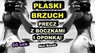 PŁASKI BRZUCH BEZ BRZUSZKÓW - Trening w Domu, Ćwiczenia z Gumami Mini