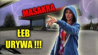 MASAKRA ! Łeb urywa !!! czyli tragiczna pogoda na trasie...  vlog 91