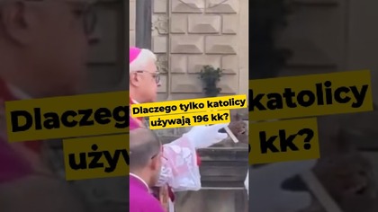 Dlaczego tylko katolicy używają 196 kk? #kościół #katolicyzm #prawo #inkwizycja #religia