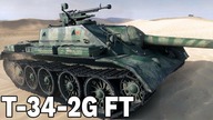 BEZ SZALEŃSTWA - T-34-2G FT - World of Tanks