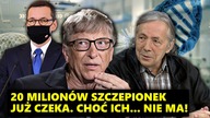 20 milionów szczepionek już czeka.  Choć ich...  nie ma! WSZYSCY je przyjmą? || NCZAS TV