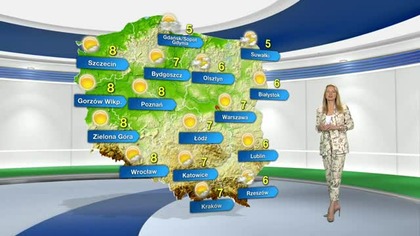 Prognoza pogody na TVN Meteo (08. 03. 2024)