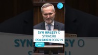 (Subskrybuj) Syn Wałęsy o strachu polskich rodzin.  Prowadzicie nas do katastrofy #shorts