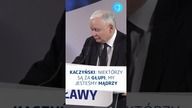 (subskrybuj) Kaczyński: niektórzy są za głupi, my jesteśmy mądrzy #shorts