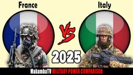 France vs Italy 2025 | Military Power