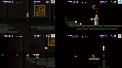 Mario Forever The Deep 4 Teams
