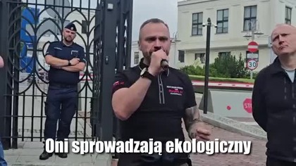 Górnicy pod Senatem.  Ten GÓRNIK powiedział to, czego wszyscy się bali mp4 686x432