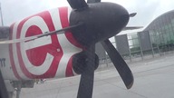 03 09 17 DHC 8 402Q Dash 8 4443 SP EQK Wrocław Warszawa LOT