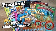 Zdrapki Lotto  Wznowienie zdrapki PENSJA  Jakby nie było premiera na plusie 