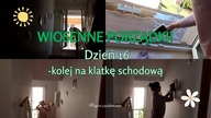 Czysta klatka schodowa - zdjęcia, okno, kaloryfer wszystko lśni DZIEN 16 Uporządkowana