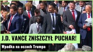 J. D.  Vance zniszczył puchar na oczach Trumpa! | Gazeta.pl