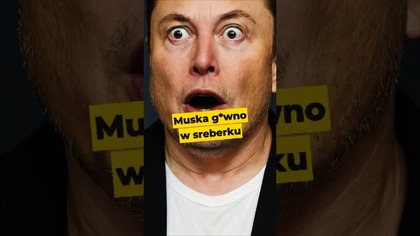 Muska g*wno w sreberku! #ElonMusk #polityka #USA #Rosja #X