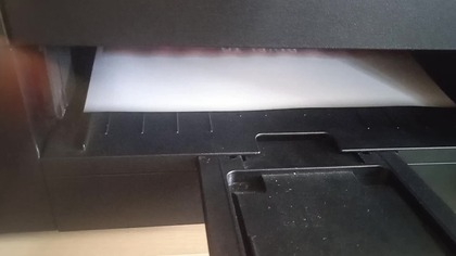 Brother DCP-T420W - Test druku plakatu (A4, plain) ASMR