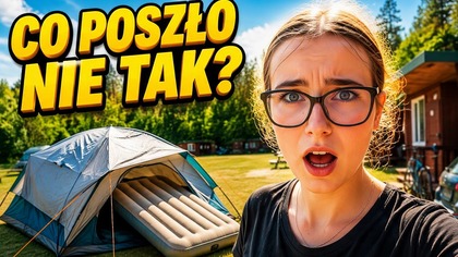 ROZKŁADAMY NAMIOT  Prawie nam się zawalił  Daily Vlog 30 sierpnia 2026 #fikimikiagatkiimoniki