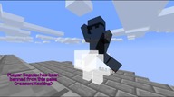Minecraft human school wspinanie się