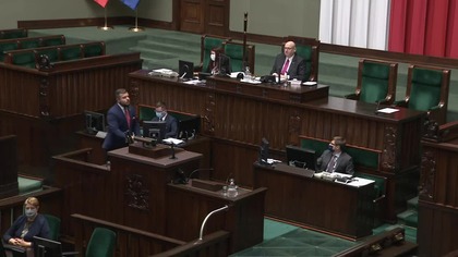Michał Urbaniak(Konfederacja) o BEZKARNOŚĆ+ Wywracacie życie publicznego do góry nogami