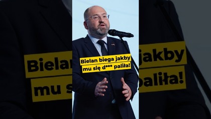 Bielan biega jakby mu się d*** paliła! #Bielan #Rachoń #Trump #BiałyDom #zamachstanu #polityka