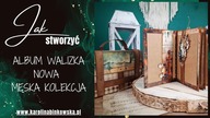 Album walizka - z nowych męskich kolekcji #diy #scrapbooking #digi #digipapiery #digidowycięcia