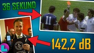 Najszybsza czerwona kartka w historii! | 142,2 dB na stadionie! | REKORDY w PIŁCE NOŻNEJ!