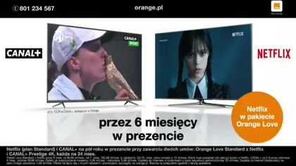 Polonia 1 - Fragment bloku reklamowego (28. 04. 2023)