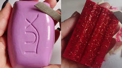 Soap Carving ASMR Relaxing Sounds no talking Satisfying ASMR Video