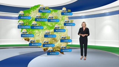 Prognoza pogody na TVN Meteo (15. 08. 2022)