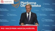 Zjawiska wewnątrz kościoła niszczą kościół, Kaczyński niszczy kościół
