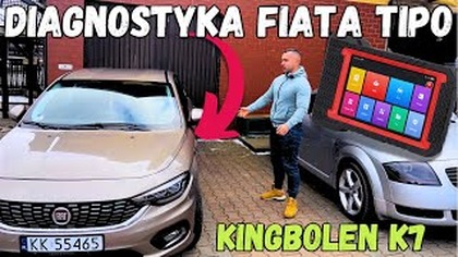 Diagnostyka samochodowa Fiata Tipo | KINGBOLEN K7 | Skanowanie i kasowanie błędów #obd #check #tipo