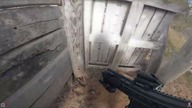 MINIGUN JAKO BOCZNIAK na strzelance asg