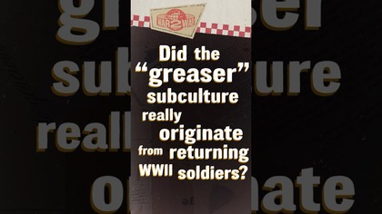 The iconic greaser style: leather jackets, slicked-back hair, fast cars - is often linked to postwar rebellion.
But did it really come from WWII veterans? We explore the roots of this bold American subculture and its surprising military connection.
#Greaser #WWII #Subculture #PostwarAmerica #1950sStyle #TimeGhost #HistoryShorts #Veterans #OOTF #YouTubeShorts

Join us on Patreon: https://www.patreon.com/TimeGhostHistory

Subscribe to our World War Two series: https://www.youtube.com/c/worldwartwo?sub_confirmation1
Like TimeGhost on Facebook: https://www.facebook.com/TimeGhost-1667151356690693/

Hosted by: Indy Neidell, Spartacus Olsson, Sebastian Brandtstetter, Astrid Deinhard Olsson & Anna Deinhard 
Director: Astrid Deinhard
Producers: Astrid Deinhard and Spartacus Olsson
Executive Producers: Astrid Deinhard, Indy Neidell, Spartacus Olsson
Creative Producer: Marek Kamiński
Artwork and color grading by: Mikołaj Uchman
Sound design by: Marek Kamiński

#timeghost #history #historical #history #worldwartwohistory #worldwartwo #ww2 #ww2history #historymatters #maps #cartography #camo