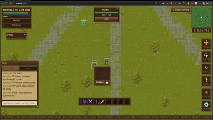 Nowe funkcje Multiplayer w moim Pixel Art MMORPG!  #shorts