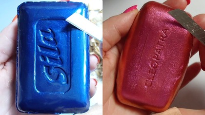 Soap Carving ASMR Relaxing Sounds no talking Satisfying ASMR Video