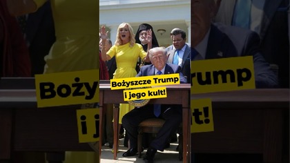 Bożyszcze Trump i jego kult! #Trump #apokalipsa #biblia