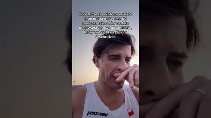 PRÓBA BICIA REKORDU ROBERTA KARASIA PRZERWANA PRZEZ KONFLIKT NA BLISKIM WSCHODZIE