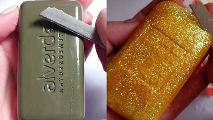 Soap Carving ASMR Relaxing Sounds no talking Satisfying ASMR Video