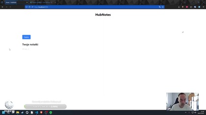  Uczę się Livewire + TailwindCSS.  Aplikacja do notatek HubNotes!