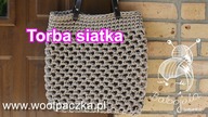 Wyjściowa siatka/torba.  Jak robić.