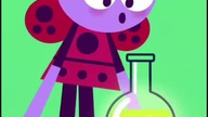 Teenager Ladybird Lu talking to the Secret Bug Formula 3