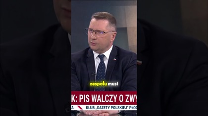 Polityka to gra zespołowa.  Kto nie pasuje, musi odejść!